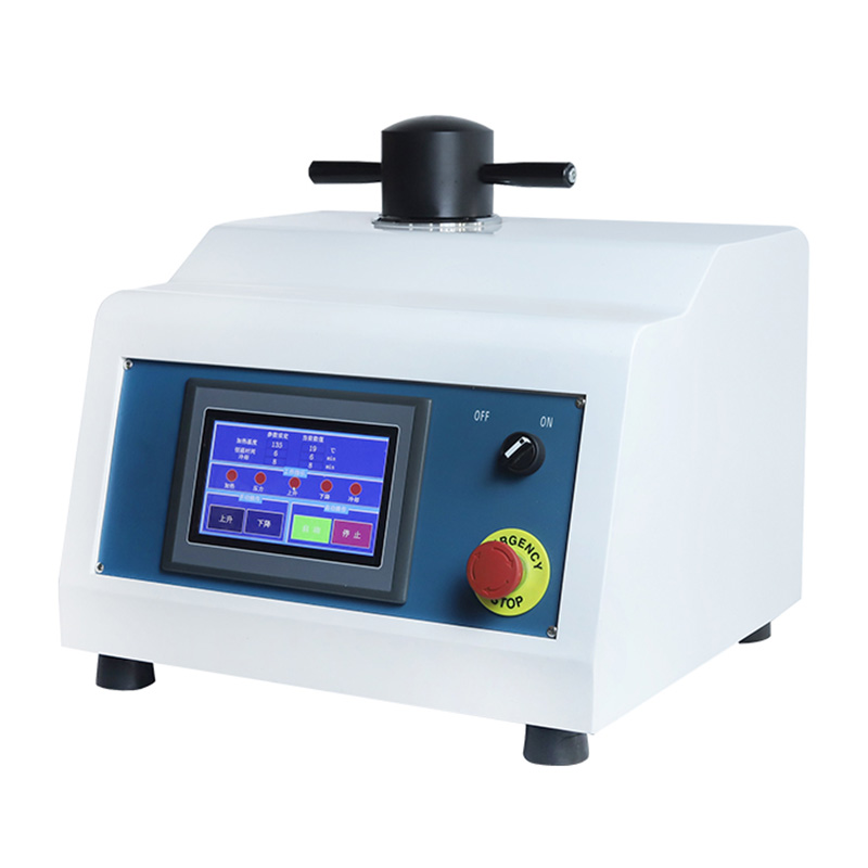 Helautomatisk metallografisk provmonteringsmaskin ZXQ-1 med vattenkylning